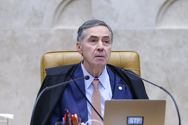 O presidente do Supremo Tribunal Federal (STF), Luís Roberto Barroso