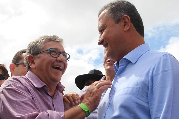Luiz Caetano e Rui Costa