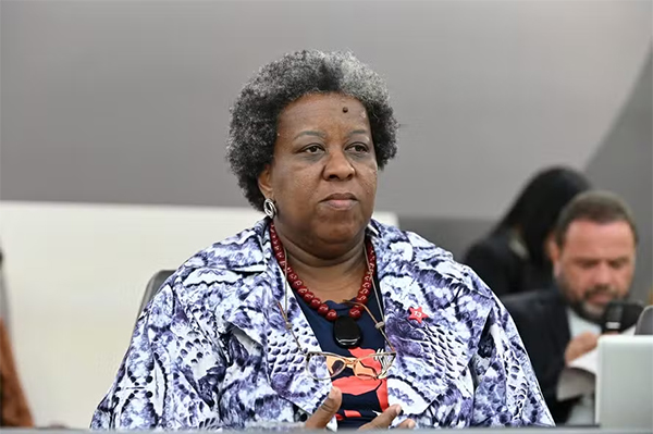 A ministra dos Direitos Humanos, Macaé Evaristo A ministra dos Direitos Humanos, Macaé Evaristo