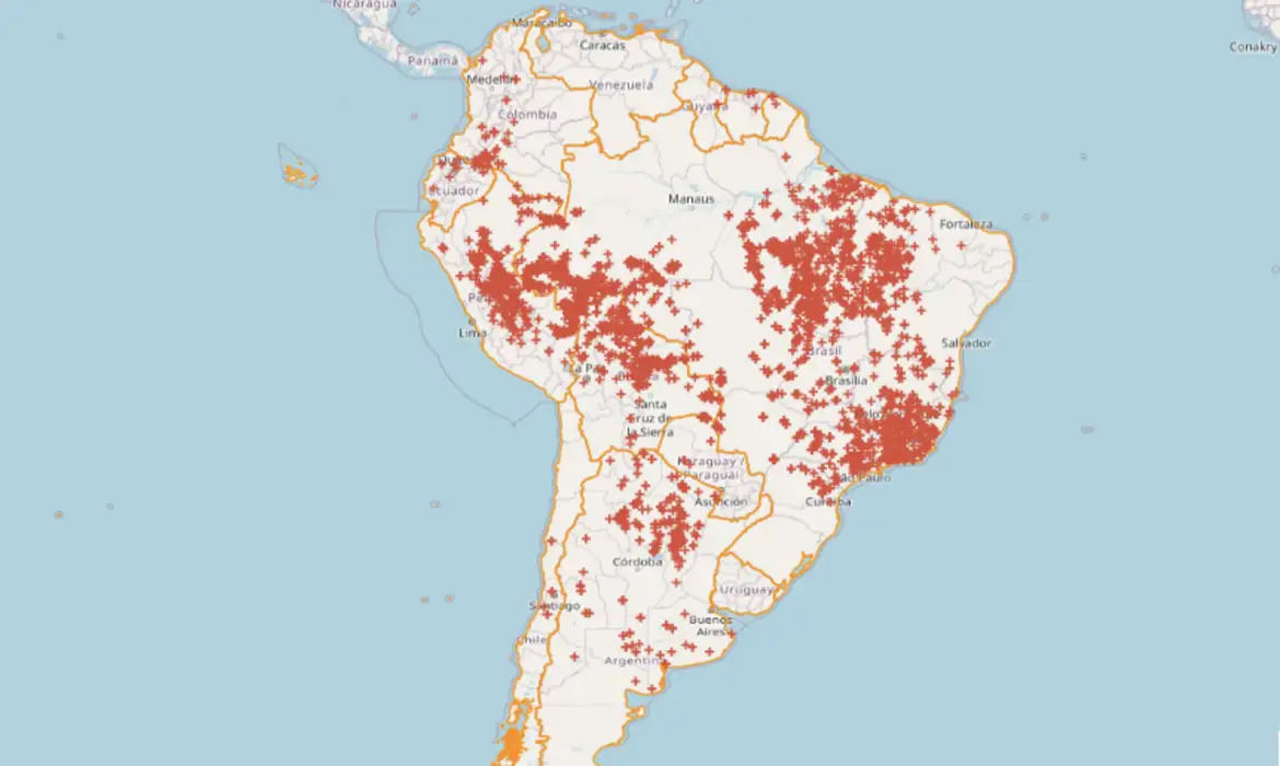 Seca atinge 58% do território nacional