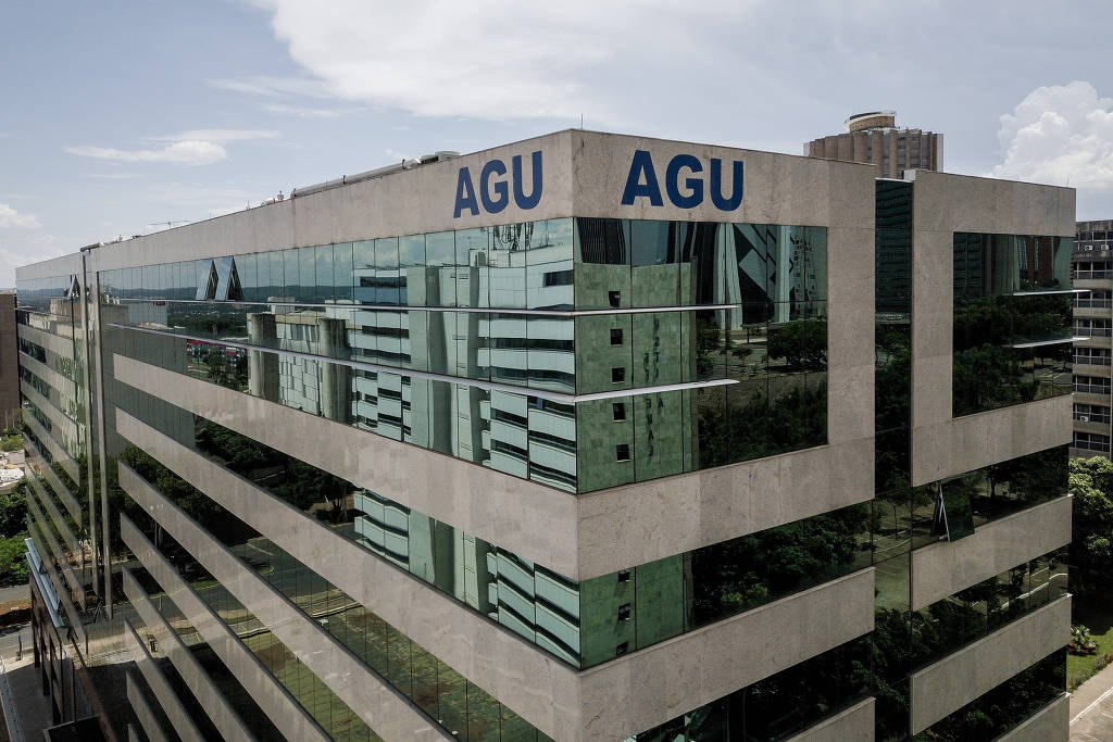 Prédio da AGU, em Brasília Prédio da AGU, em Brasília