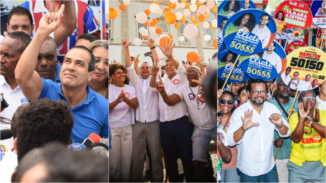 Bruno Reis, Geraldo Jr. e Kleber Rosa