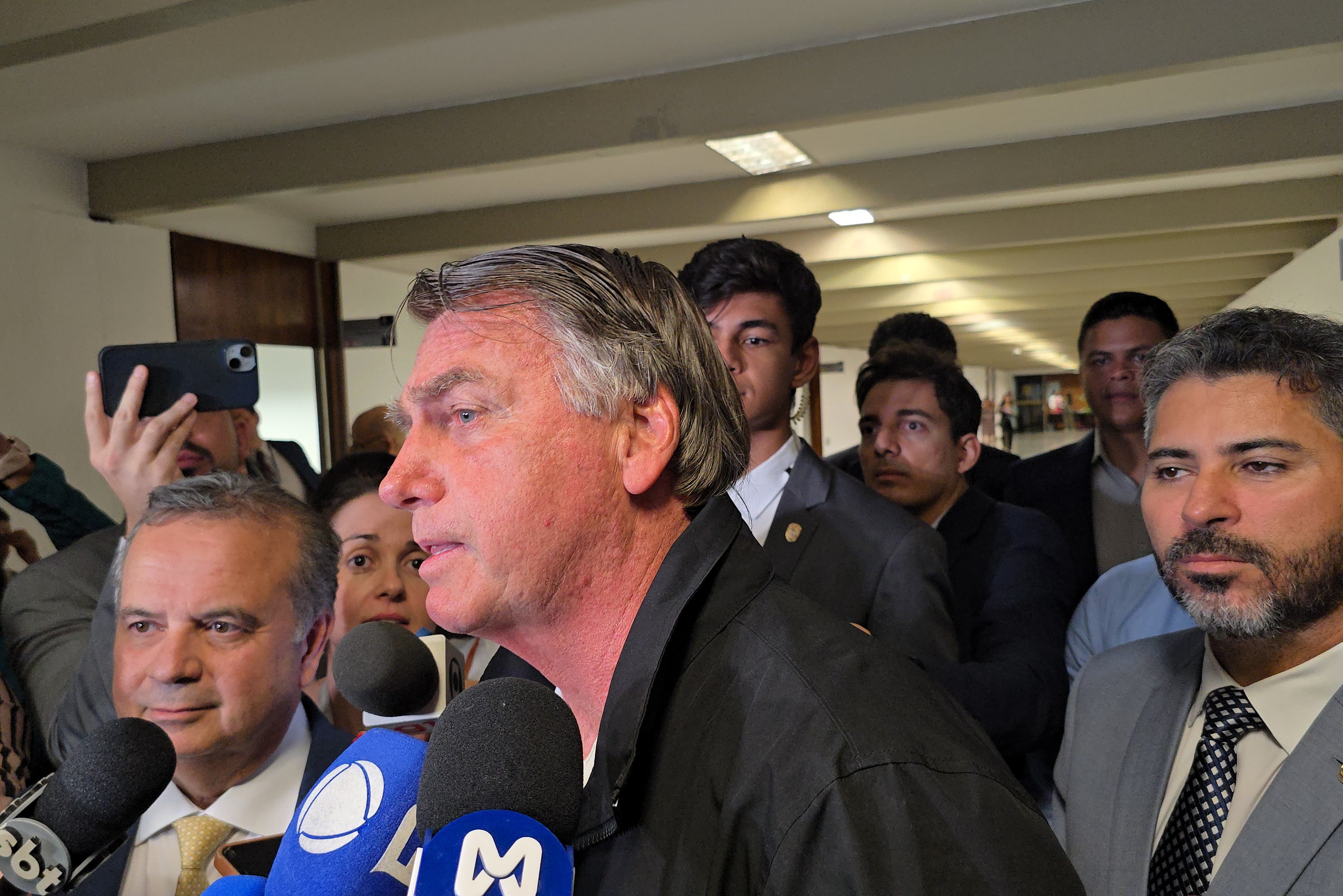 O ex-presidente Jair Bolsonaro