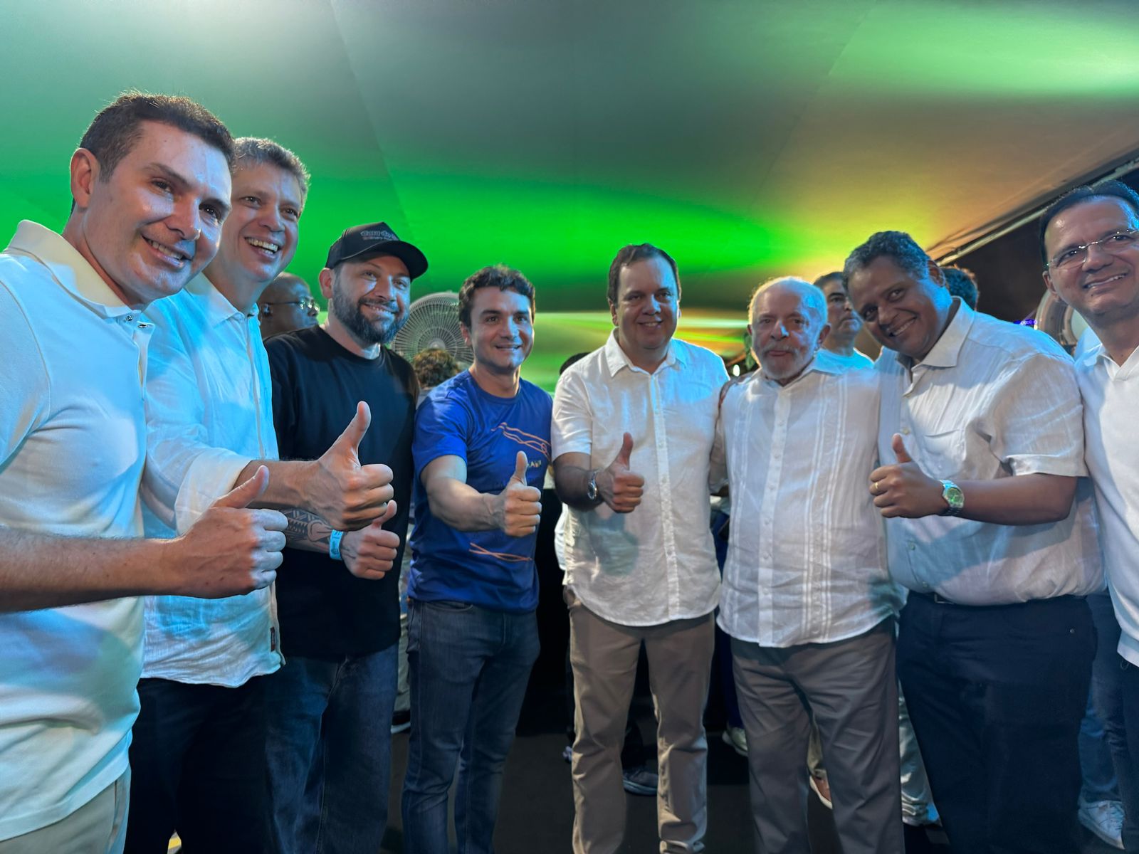 Durante o encontro, Brito e Elmar reafirmaram a aliança entre o PSD e União Brasil para a sucessão de Arthur Lira (PP)