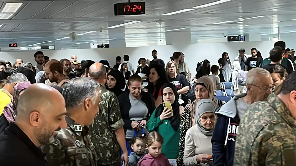 Aeronave decolou de Beirute, às 13h15, desta quarta-feira