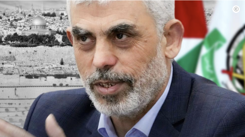 O chefe do Hamas, Yahya Sinwar