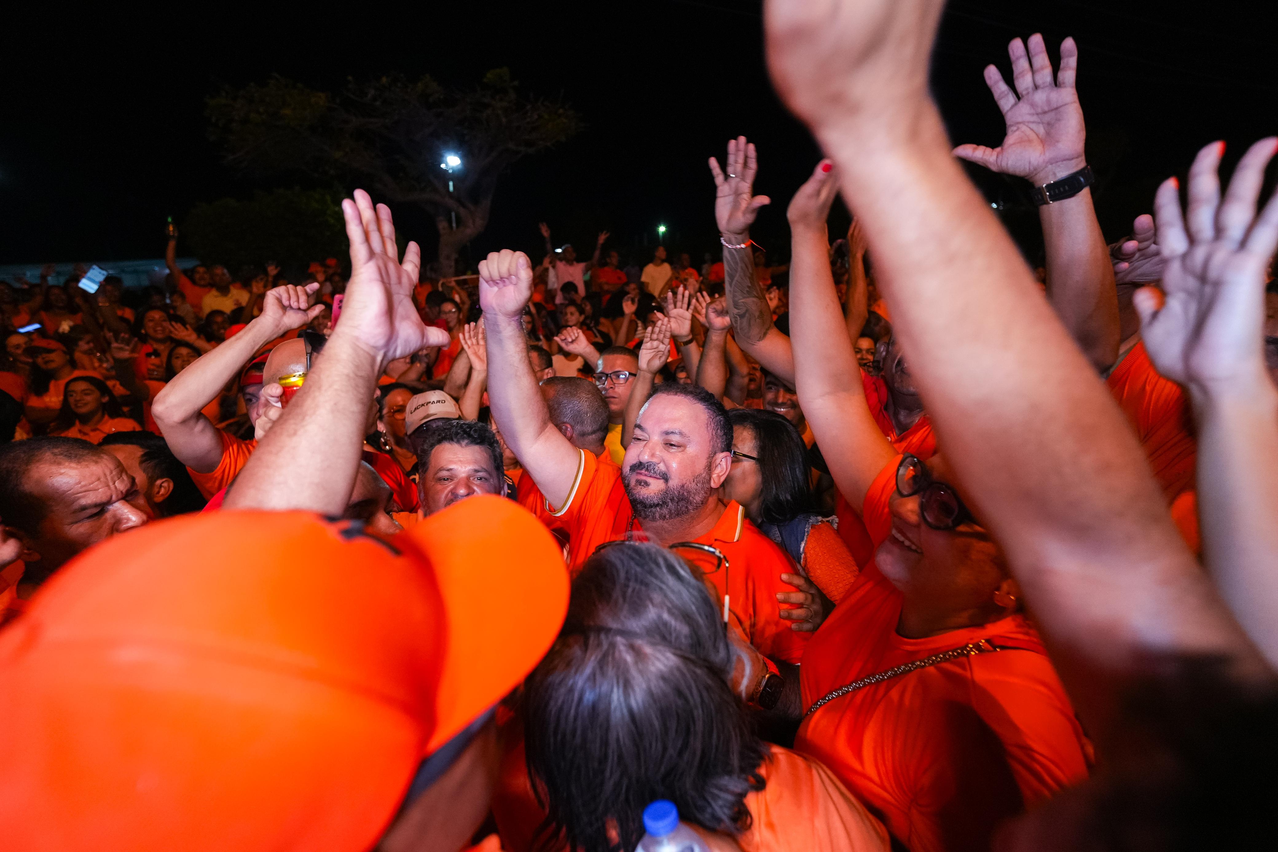 Cleivynho Sampaio foi reeleito com 75,27% dos votos Cleivynho Sampaio foi reeleito com 75,27% dos votos
