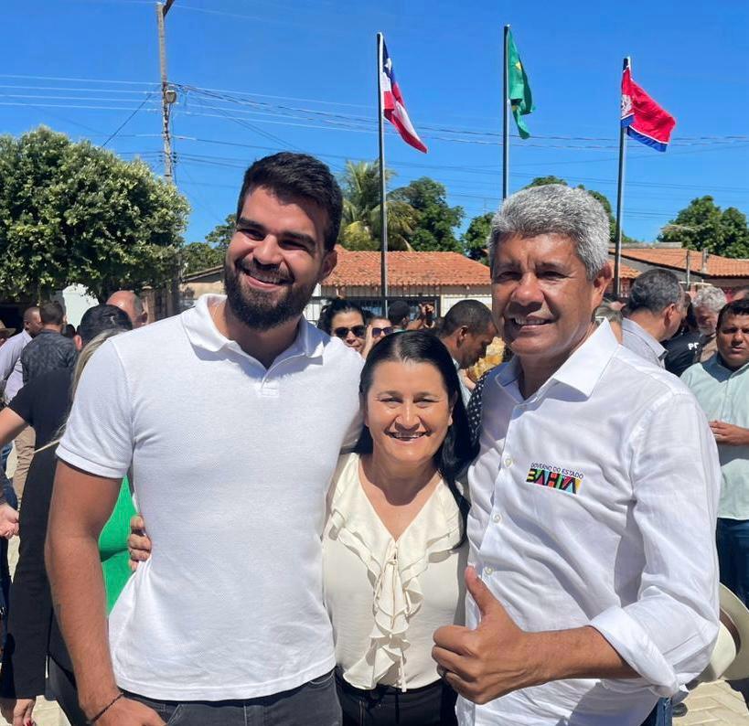 Pedro Galvão, Jusmari Oliveira e Jerônimo Rodrigues
