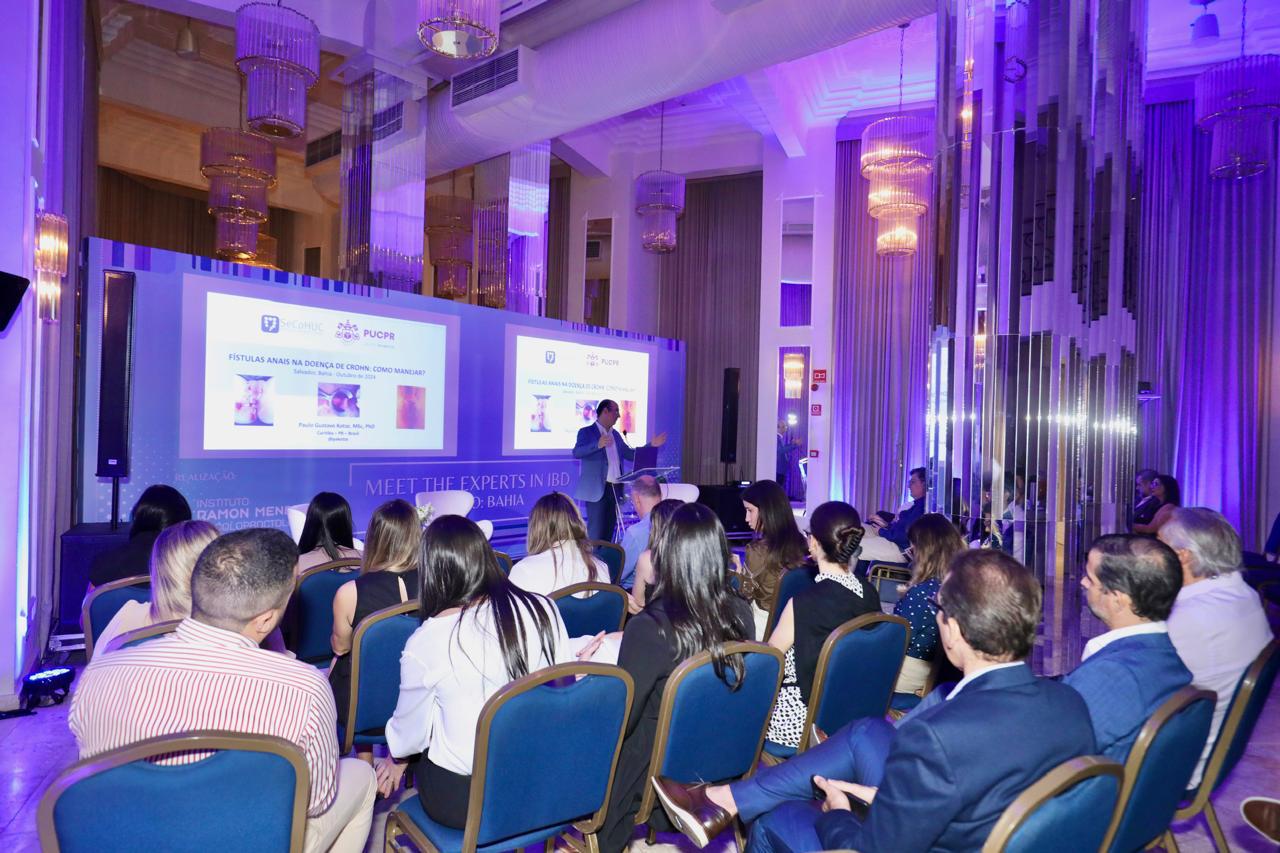 O evento reuniu renomados médicos em Salvador