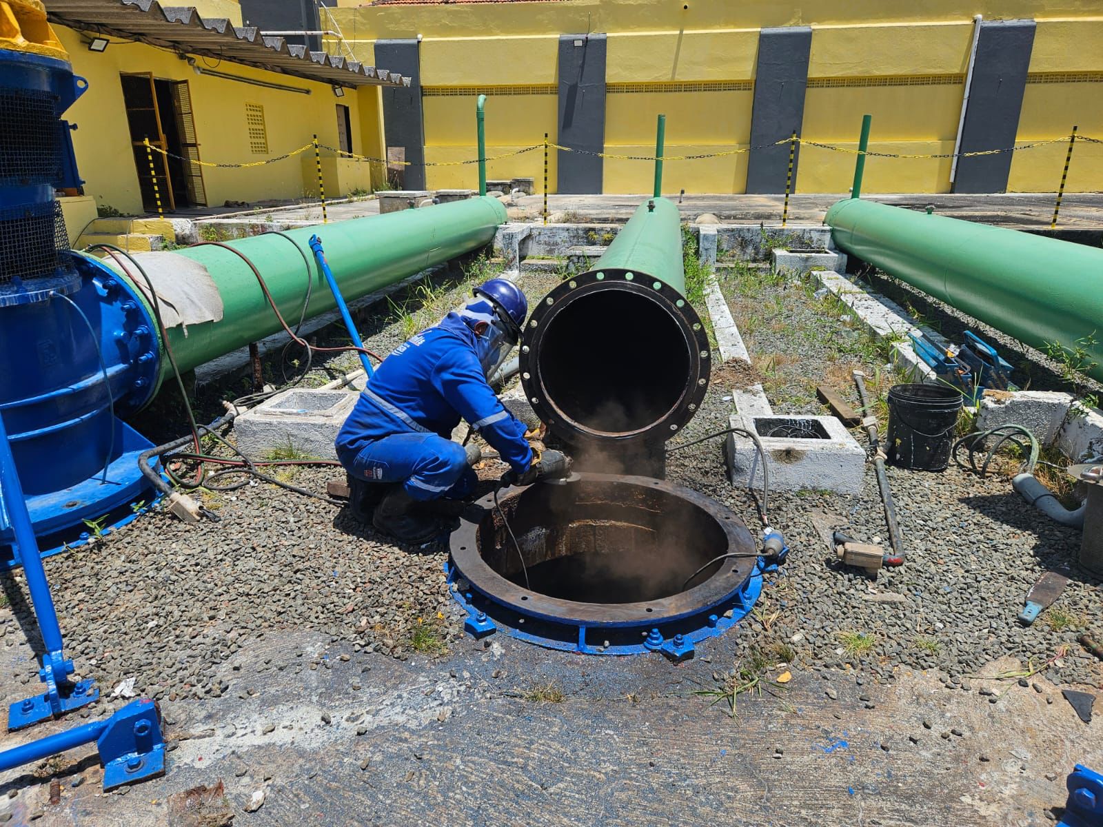 Abastecimento é retomado em bairros de Salvador após manutenção Abastecimento é retomado em bairros de Salvador após manutenção