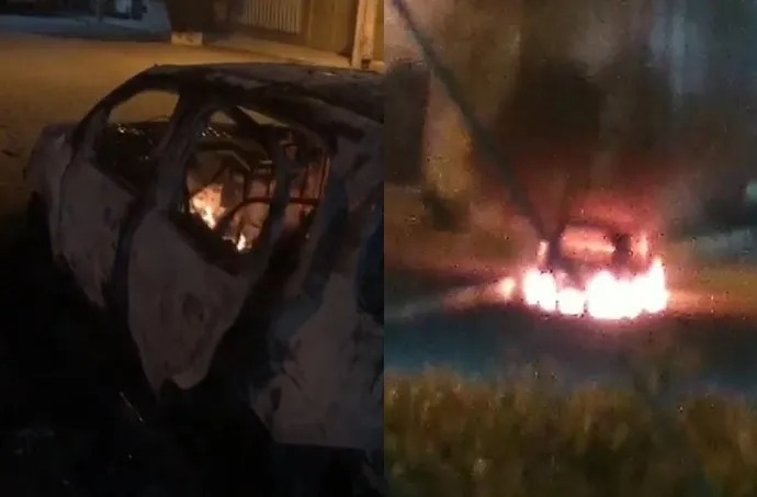 O veículo trata-se de um Fiat Uno e não está coberto por nenhuma seguradora