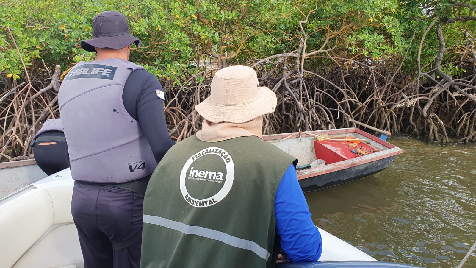 A operação também trabalhou com a sensibilização das comunidades pesqueiras