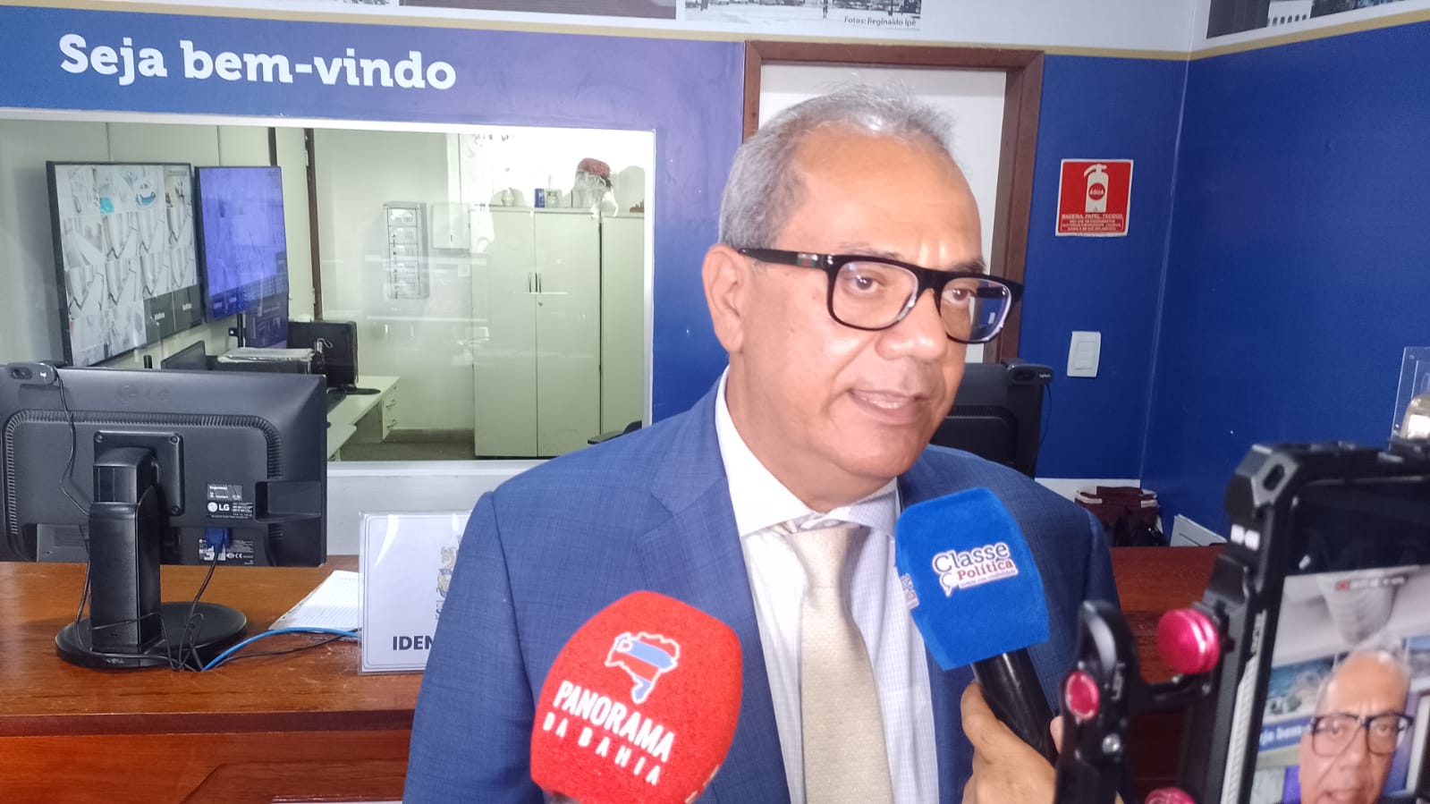 Presidente da Câmara Municipal de Salvador, Carlos Muniz (PSDB)