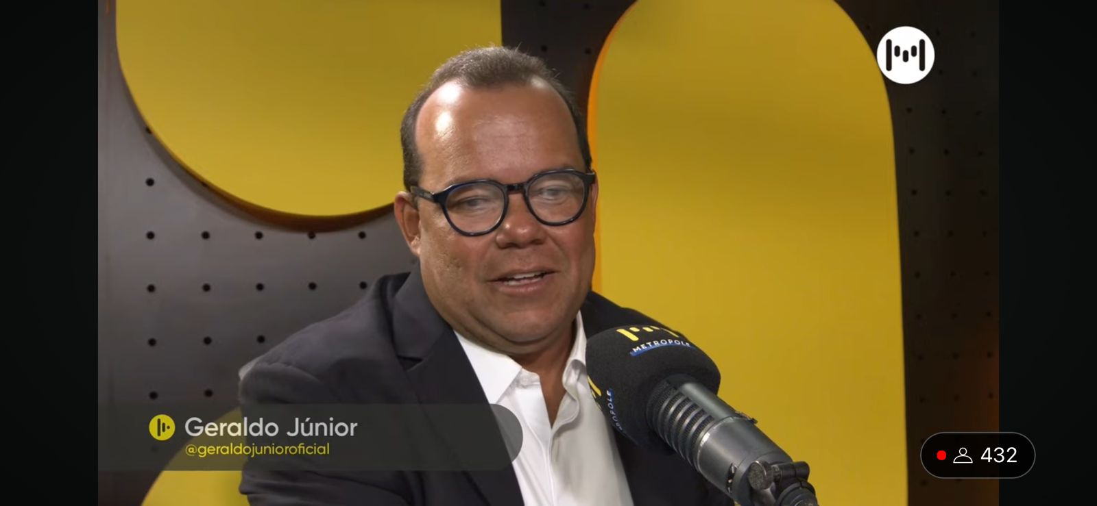 Vice-governador Geraldo Júnior (MDB) 