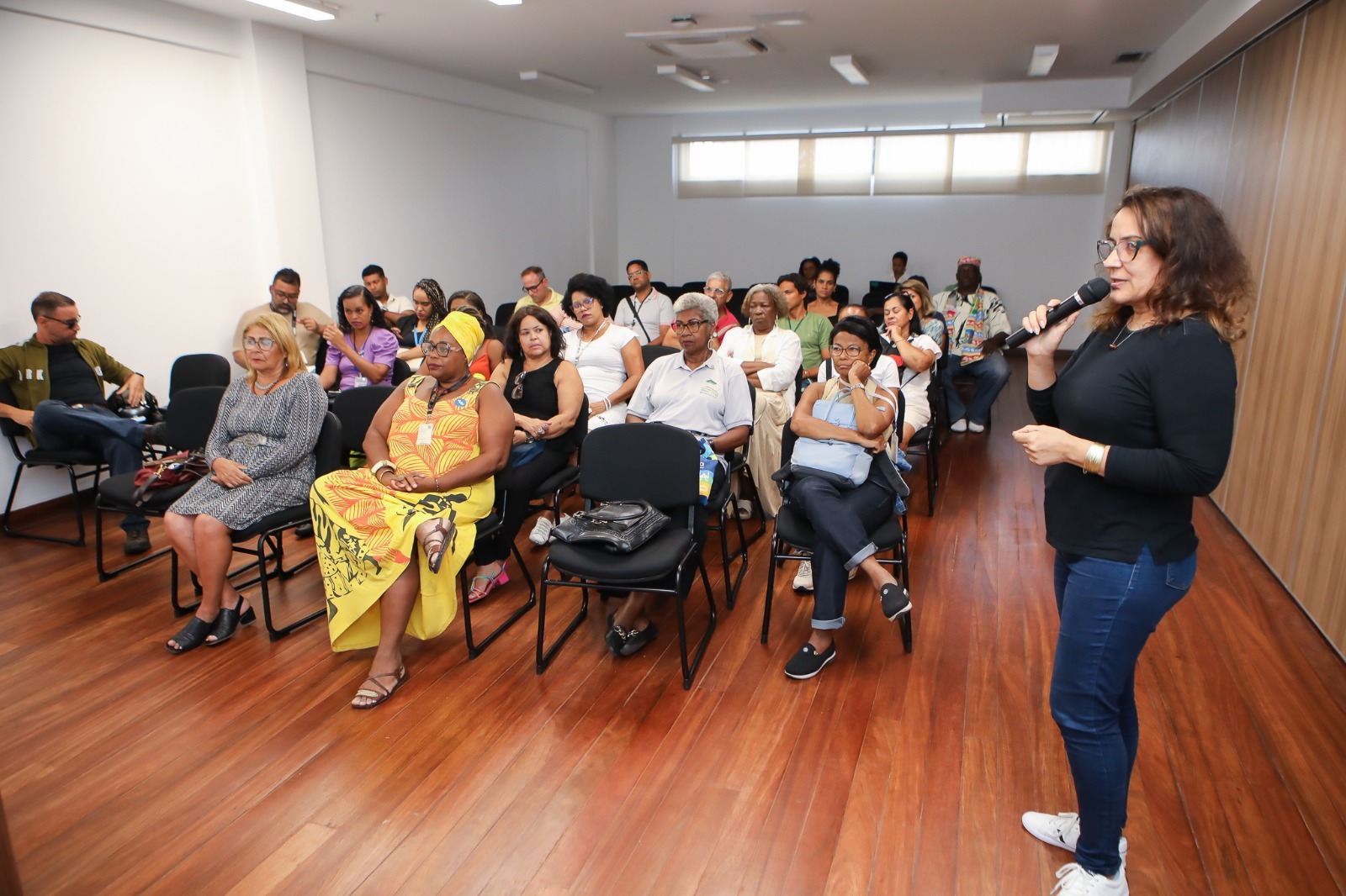 Cerca de 60 pessoas participaram do curso