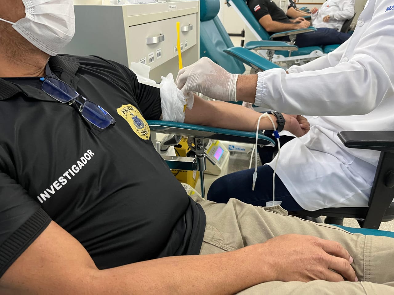 Na capital baiana, os servidores farão o gesto de solidariedade no Hemoba