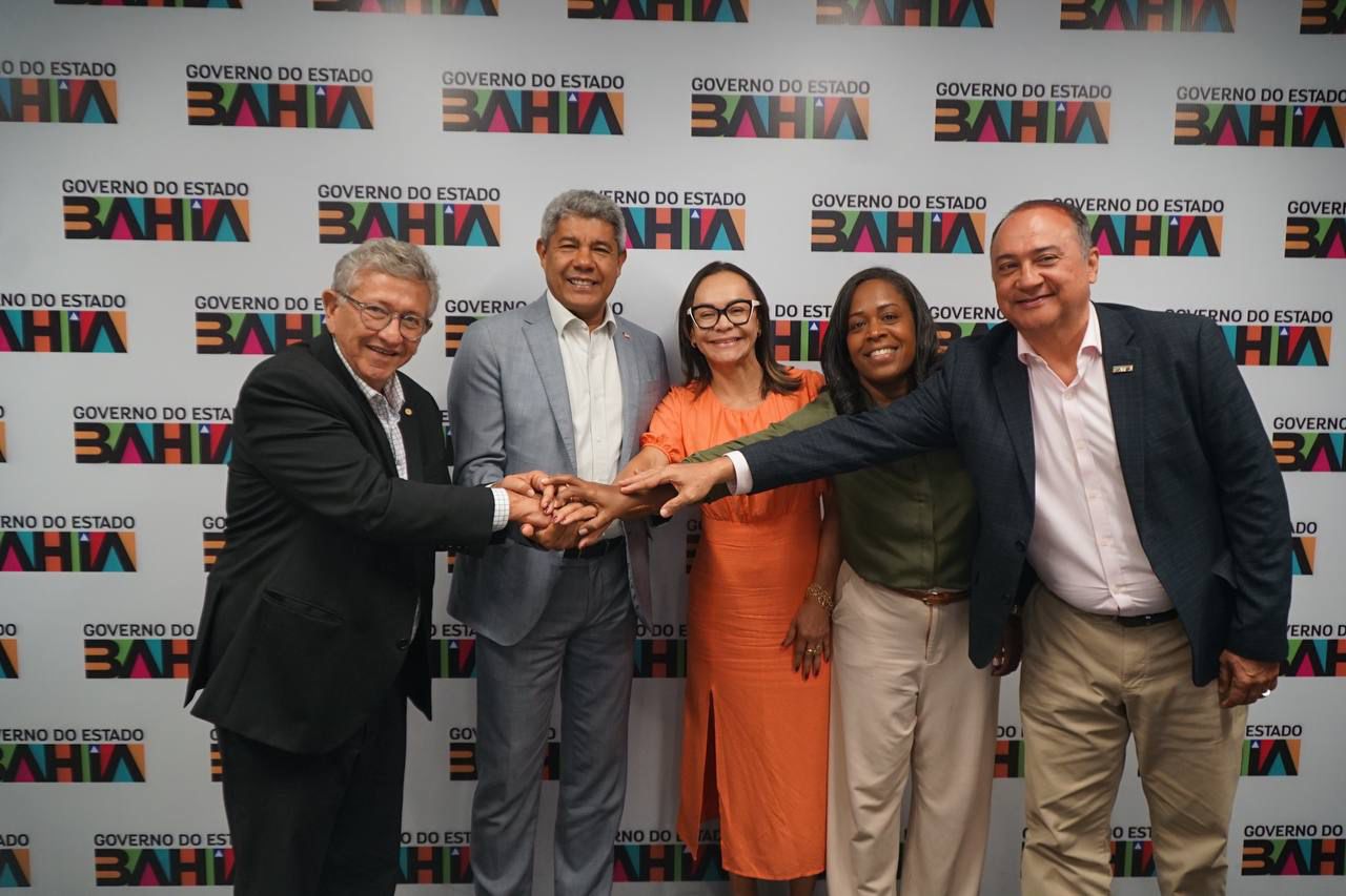 O governador reafirmou que fará uma gestão em parceria com Luiz Caetano na Prefeitura de Camaçari