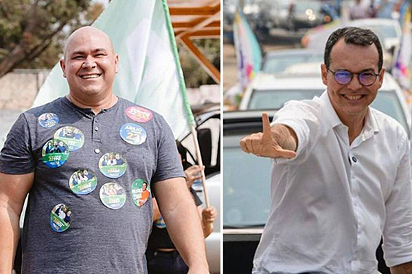 Abilio Brunini (à esq.) e Lúdio Cabral