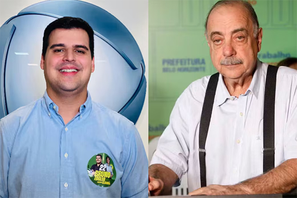 O deputado estadual Bruno Engler (PL, à esq.) e o prefeito de Belo Horizonte, Fuad Noman (PSD) O deputado estadual Bruno Engler (PL, à esq.) e o prefeito de Belo Horizonte, Fuad Noman (PSD)