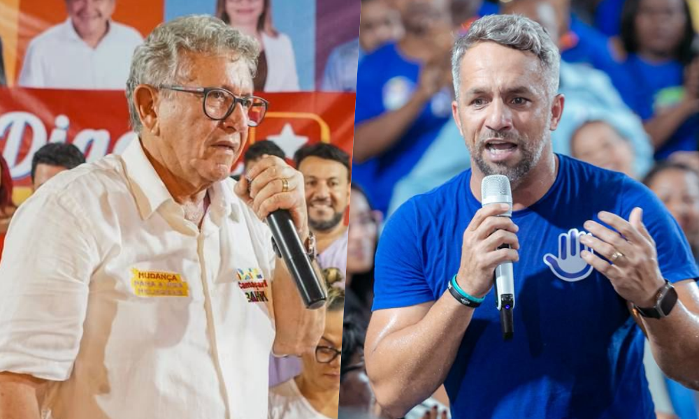 Luiz Caetano e Flávio Matos 