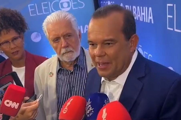 O vice-governador Geraldo Júnior, candidato do MDB à Prefeitura de Salvador O vice-governador Geraldo Júnior, candidato do MDB à Prefeitura de Salvador