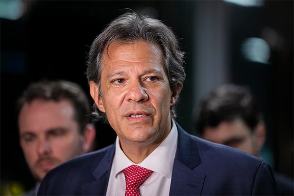 Fernando Haddad comanda o Ministério da Fazenda Fernando Haddad comanda o Ministério da Fazenda