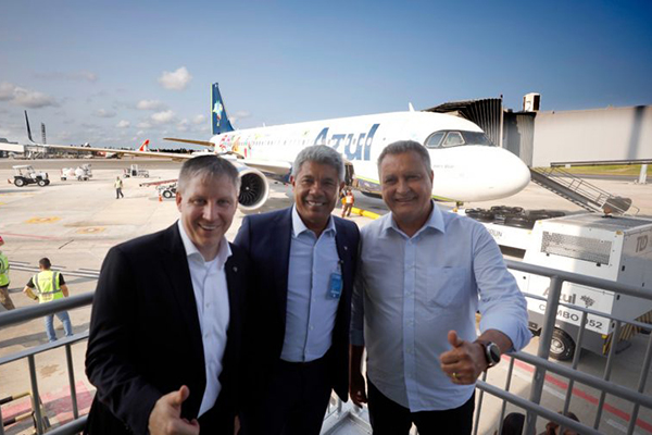 Anúncio foi feito pelo governador Jerônimo Rodrigues, acompanhado do ministro da Casa Civil, Rui Costa Anúncio foi feito pelo governador Jerônimo Rodrigues, acompanhado do ministro da Casa Civil, Rui Costa