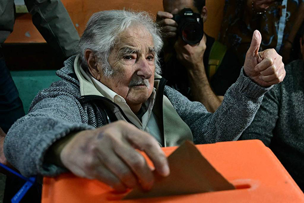 O ex-presidente uruguaio José "Pepe" Mujica O ex-presidente uruguaio José "Pepe" Mujica