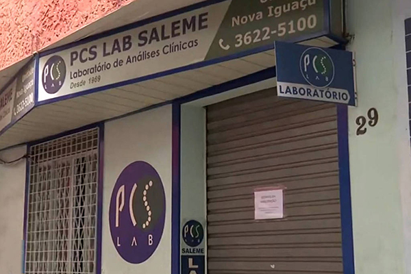 Laboratório privado apontado pelos exames errados de dois doadores foi interditado Laboratório privado apontado pelos exames errados de dois doadores foi interditado