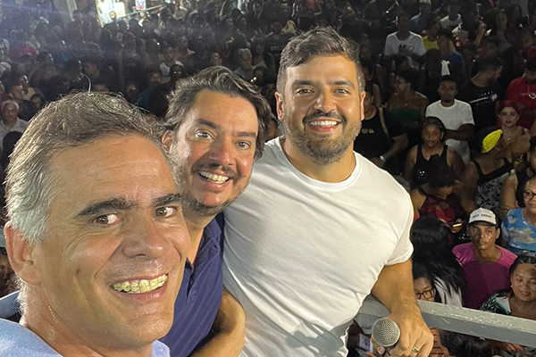 Leur Lomanto Jr., Pedro Tavares e Valdrico Júnior