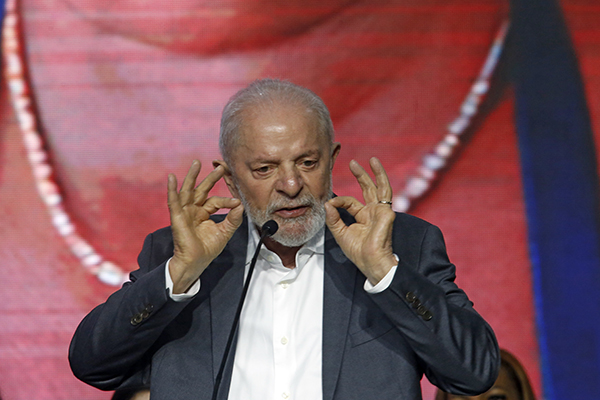 O presidente Lula O presidente Lula