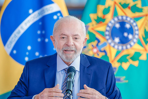 O presidente Lula (PT)