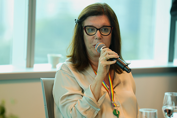 A presidente da Petrobras, Magda Chambriard