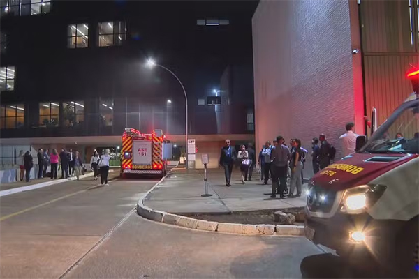 Bombeiros no STF, em Brasília