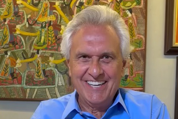 O governador de Goiás, Ronaldo Caiado (União Brasil)