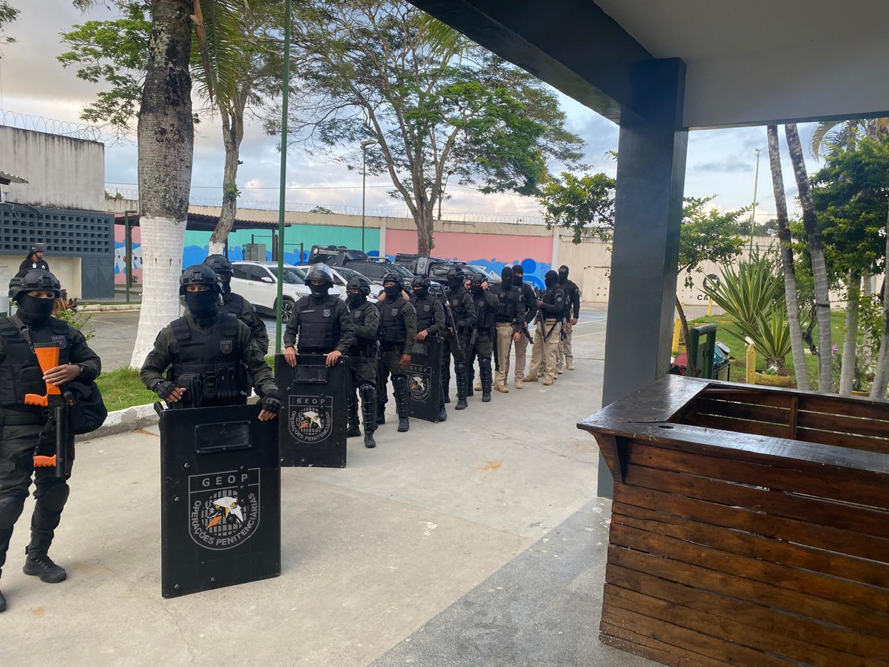 Operação ‘Autarcia’ foi realizada em conjunto pelo Ministério Público da Bahia e pela Secretaria de Administração Penitenciária e Ressocialização (Seap)