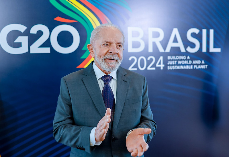 O presidente Lula