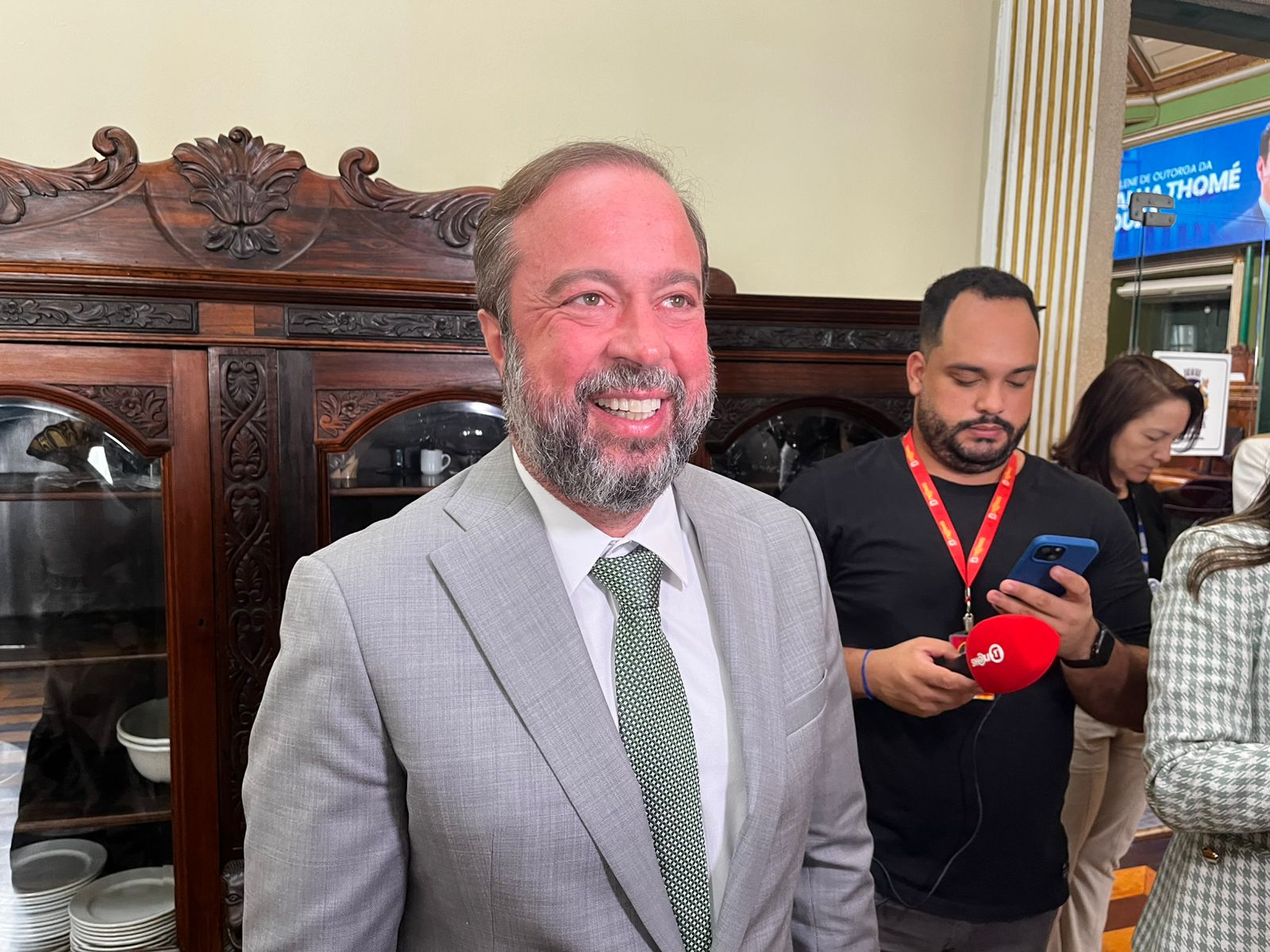 O ministro Alexandre Silveira