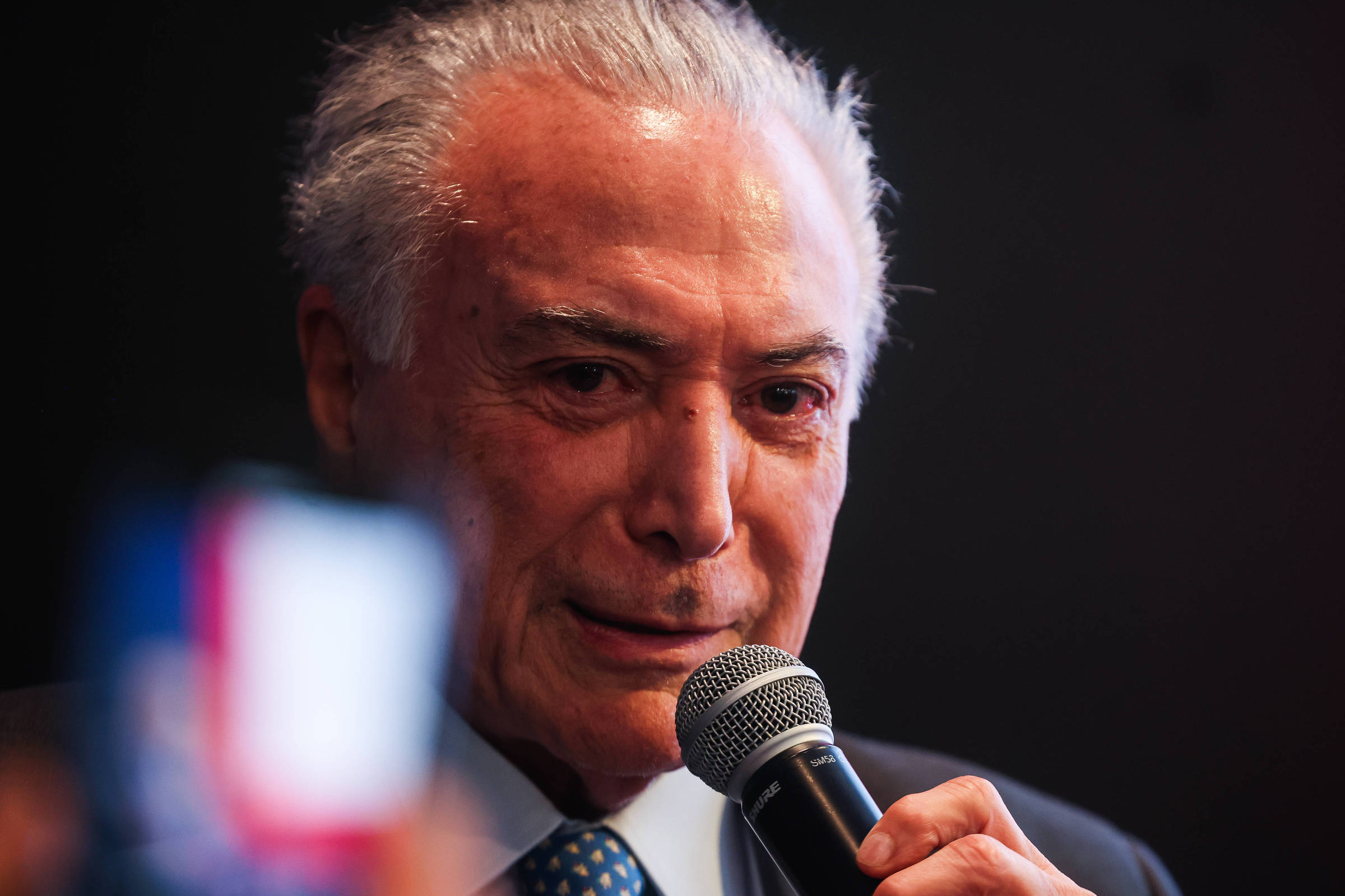 O ex-presidente Michel Temer