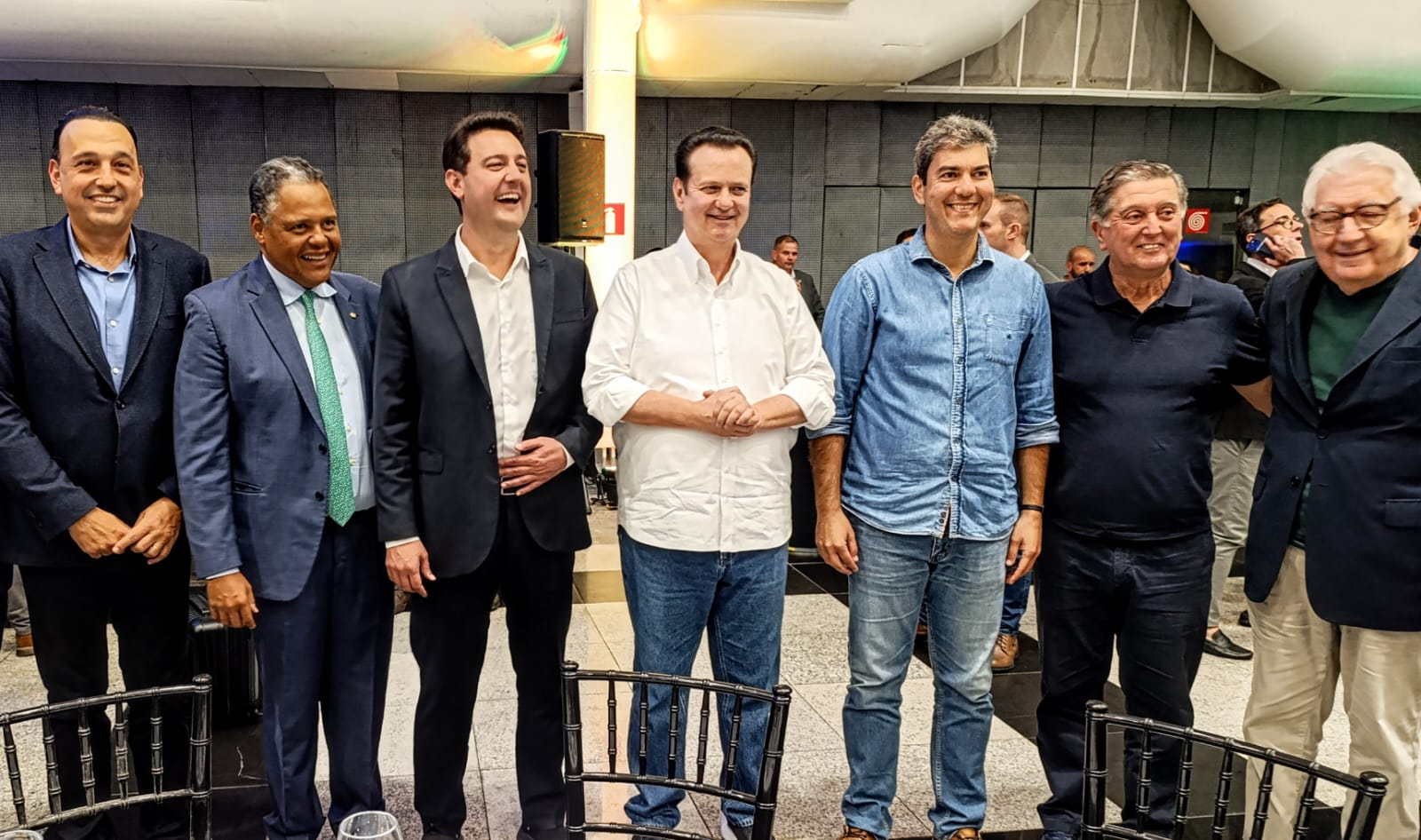 O encontro contou com as presenças de 206 prefeitos e 1090 vereadores eleitos, além de lideranças nacionais do partido