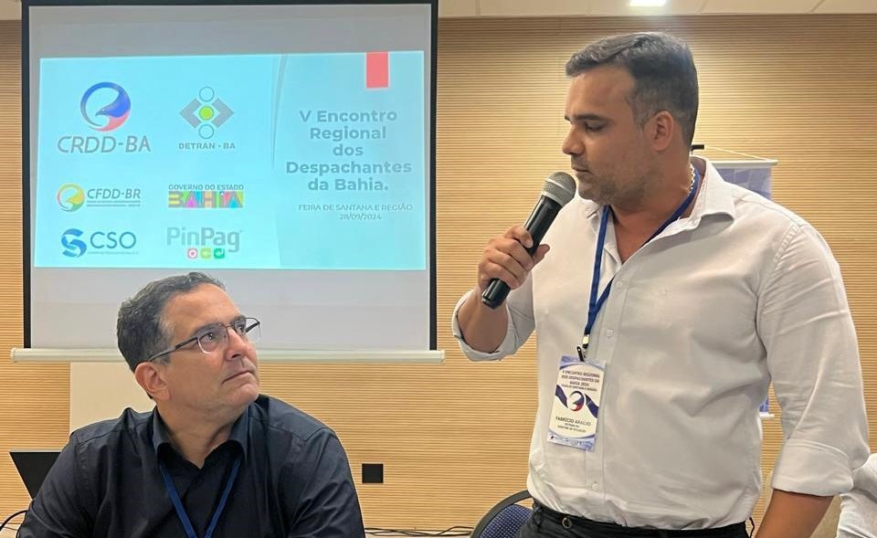 Rodrigo Pimentel, diretor-geral do Detran-Ba, e Fabrício Araújo, coordenador-geral de Veículos Rodrigo Pimentel, diretor-geral do Detran-Ba, e Fabrício Araújo, coordenador-geral de Veículos