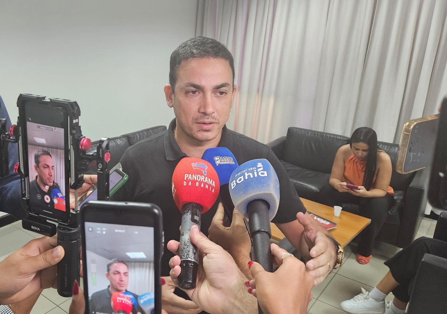 O prefeito reeleito de Ituaçu, Phellipe Brito O prefeito reeleito de Ituaçu, Phellipe Brito