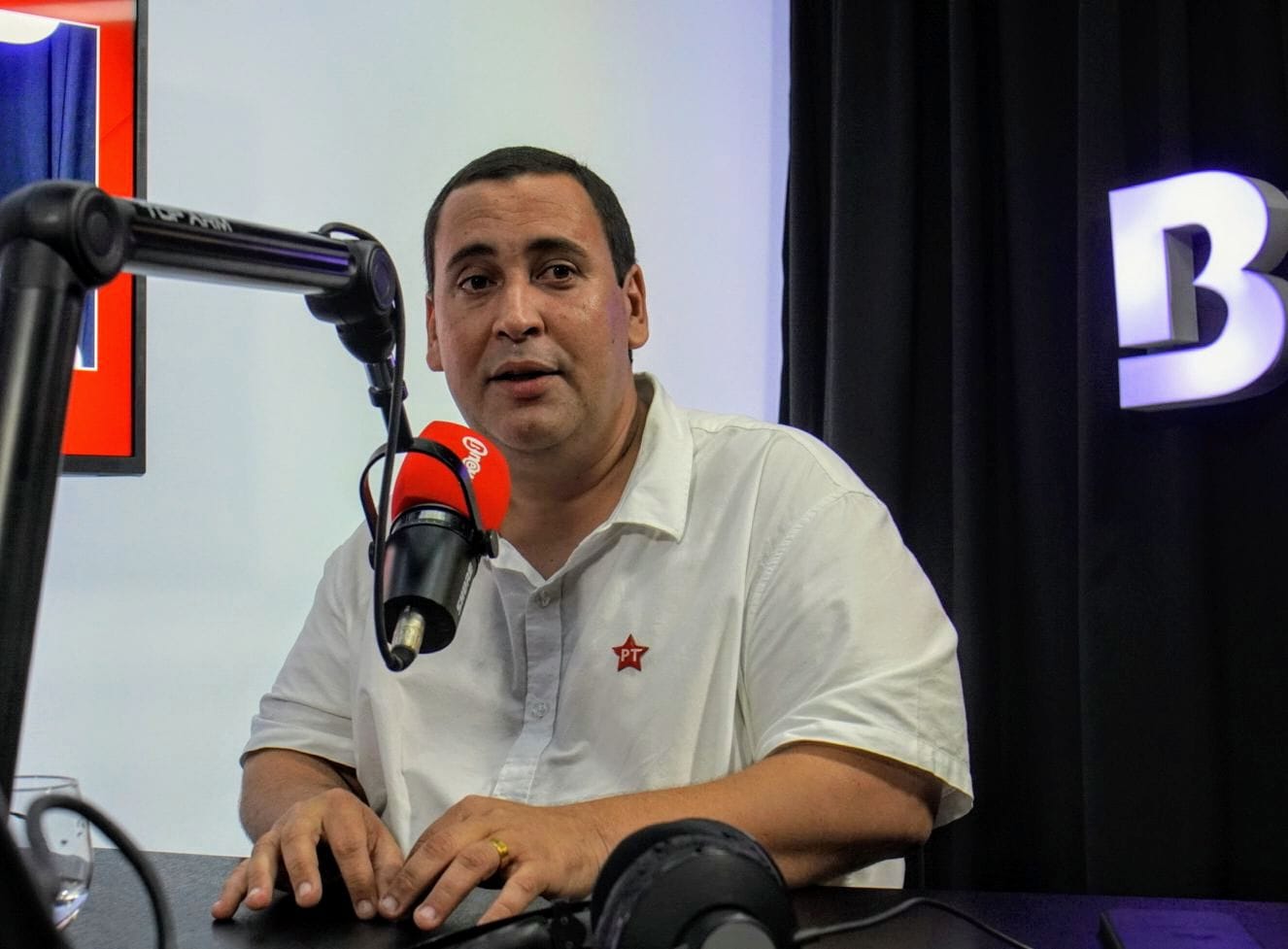 O presidente do Partido dos Trabalhadores da Bahia, Éden Valadares