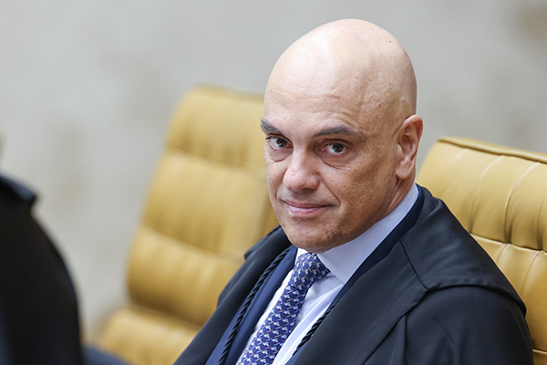 O ministro do STF Alexandre de Moraes