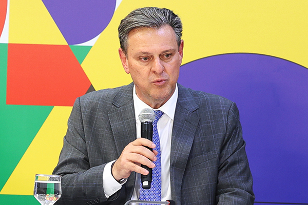 O ministro da Agricultura, Carlos Fávaro O ministro da Agricultura, Carlos Fávaro