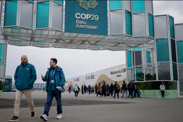 COP29, cúpula que acontece em Baku, no Azerbaijão