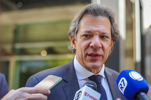 O ministro Fernando Haddad (Fazenda) O ministro Fernando Haddad (Fazenda)