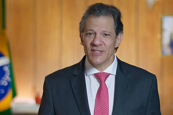 O ministro da Fazenda, Fernando Haddad O ministro da Fazenda, Fernando Haddad