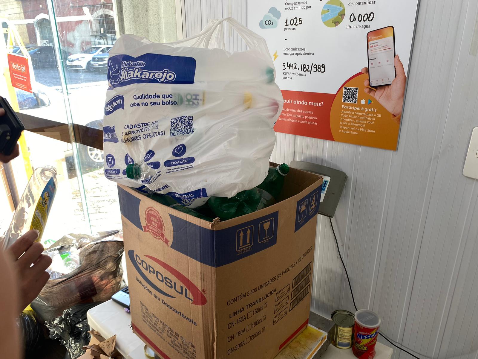 Fumpres bateu a marca de 1.014 kg de materiais recicláveis este ano