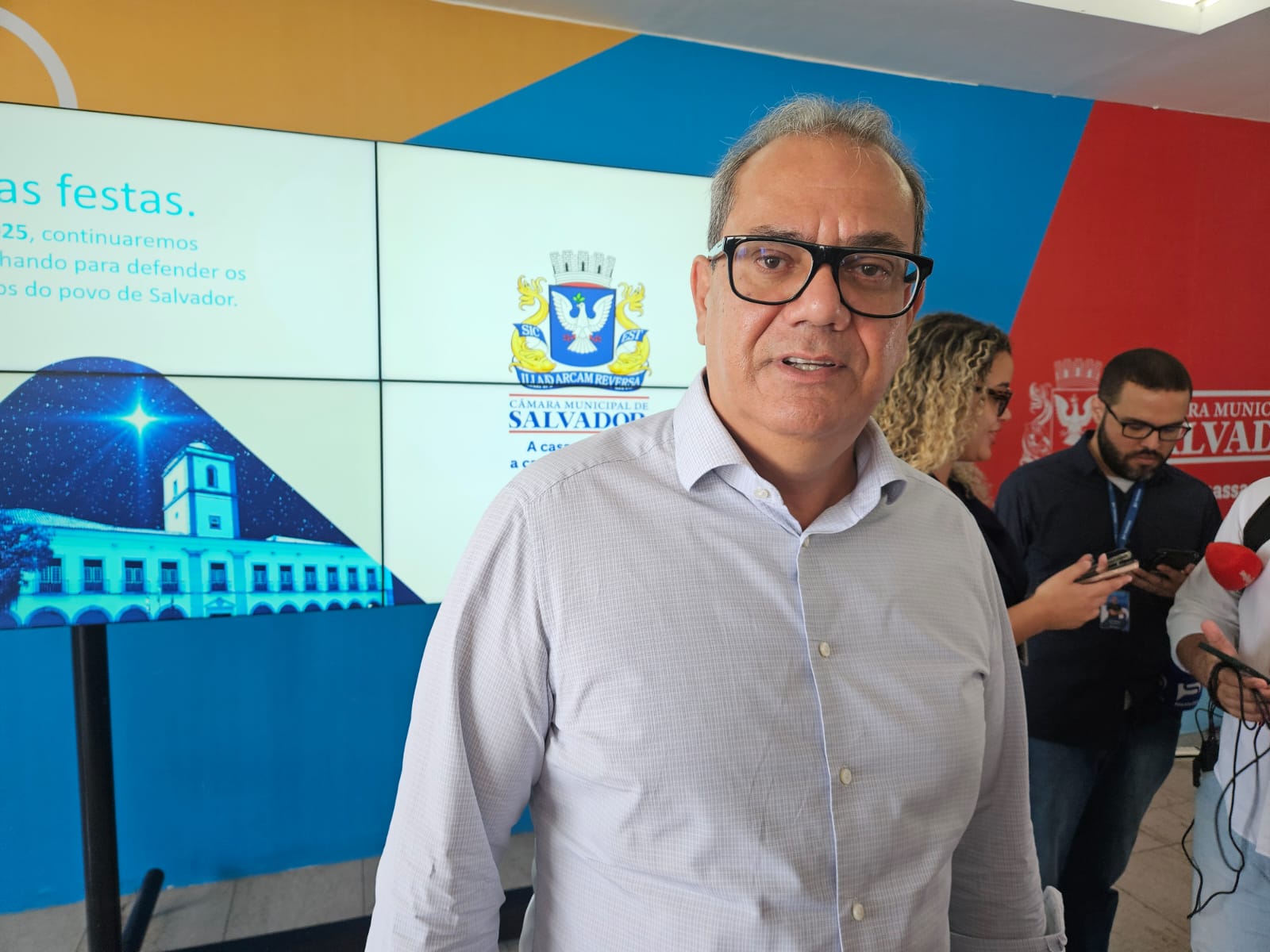 Carlos Muniz, presidente da Câmara Municipal de Salvador Carlos Muniz, presidente da Câmara Municipal de Salvador